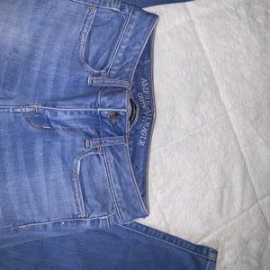 light blue American Eagle jeans